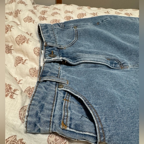 ABRAND A Skirt as seen in Nordstrom and Urban Outfitters Jean Skirt SIZE 24 - Picture 6 of 10